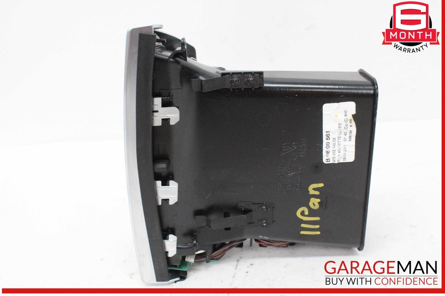 10-16 Porsche Panamera 970 Front Right Side Inner Dash AC Air Vent Grille OEM