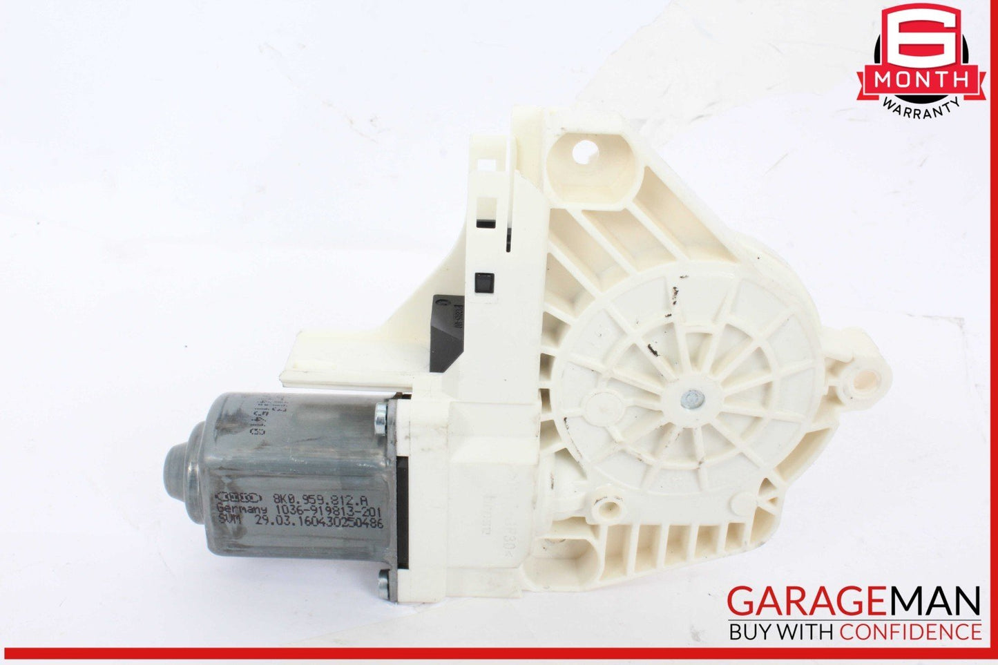 14-17 Audi SQ5 Rear Right Passenger Side Window Regulator Motor 8K0959812A OEM