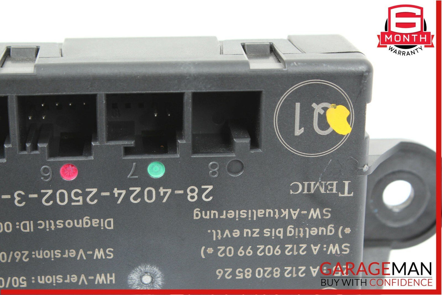 08-14 Mercedes W204 C250 C300 Sedan Rear Left Side Door Controller Module Unit