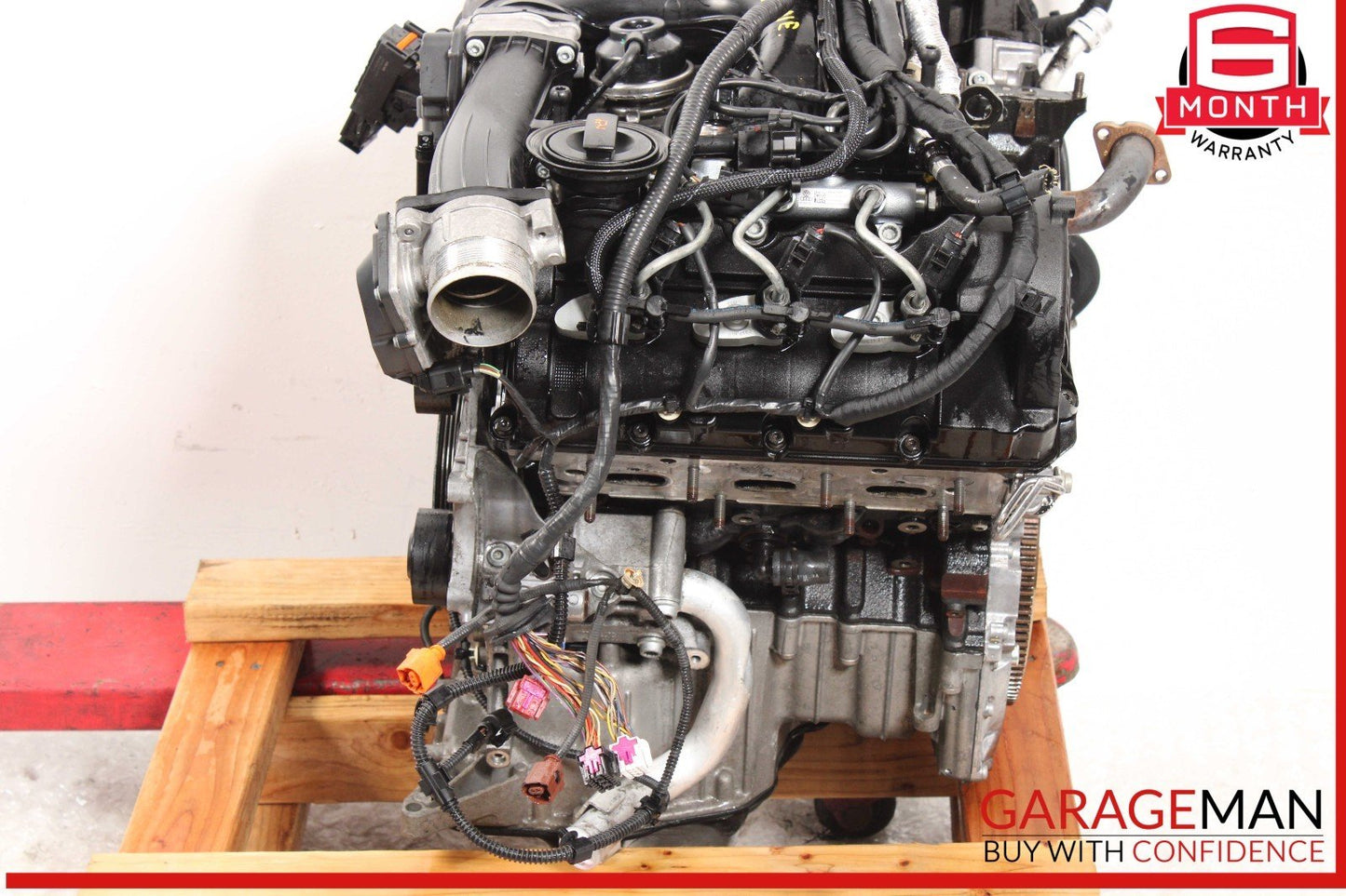 11-18 Porsche Cayenne 958 3.0L Engine Motor Block Assembly AWD OEM 174k