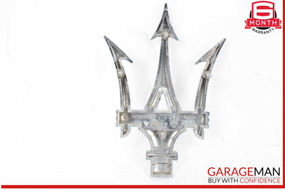 14-20 Maserati Ghibli Quattroporte Levante Front Bumper Grille Logo Badge Emblem
