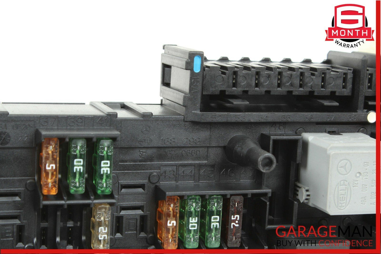 12-14 Mercedes W204 C250 C350 Rear SAM Fuse Box Relay Module Assembly OEM