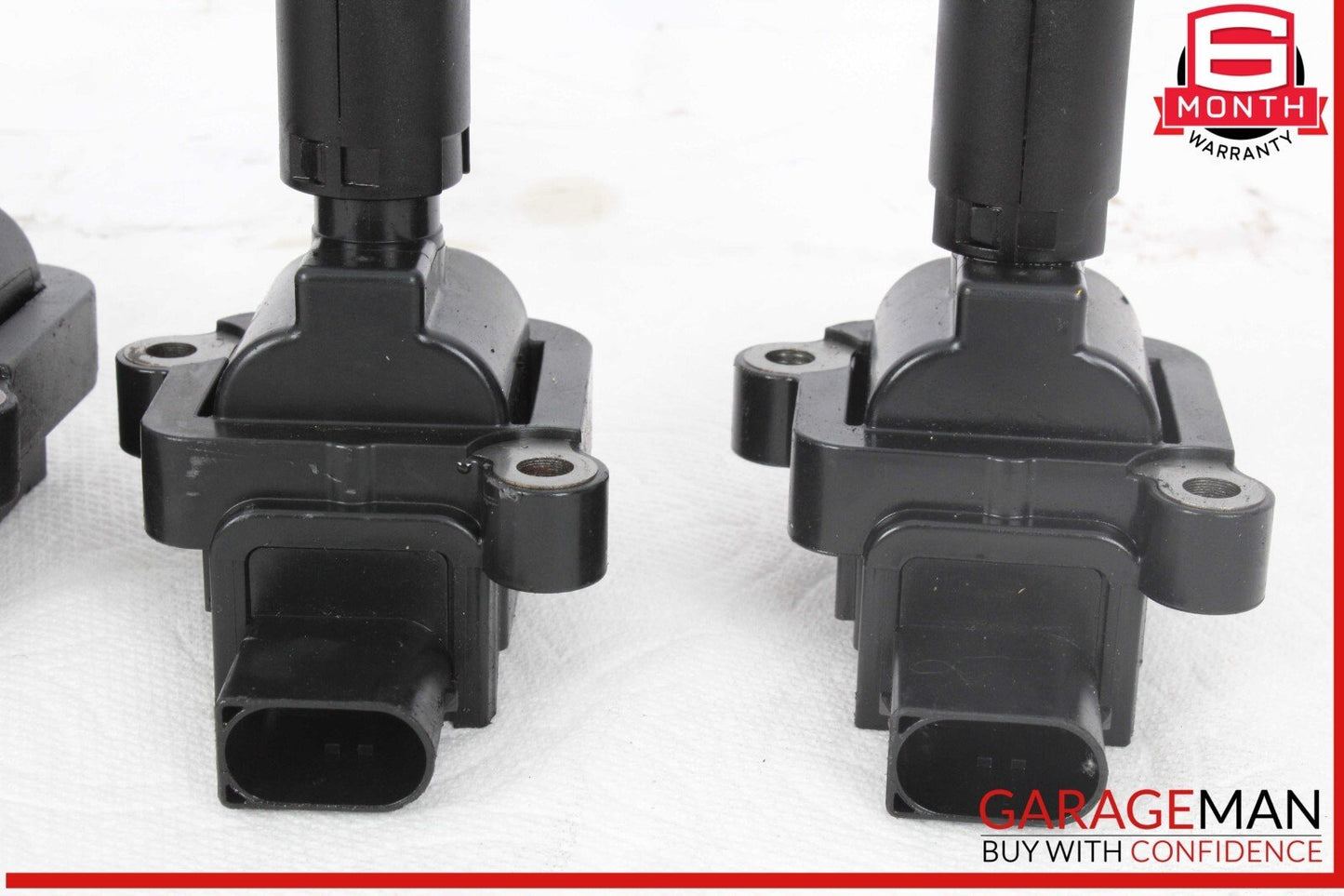 12-15 Mercedes W204 C250 Engine Ignition Coil Spark Plug 0001502580 Set of 4 OEM