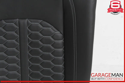 18-23 Audi RS5 Rear Left Side Upper Seat Cushion Black OEM