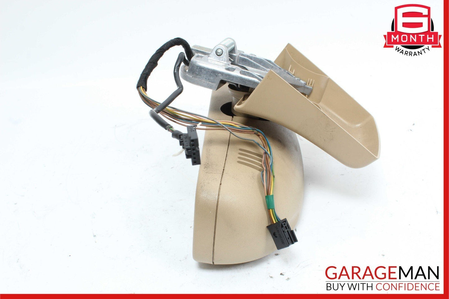 07-09 Mercedes W221 S550 Interior Top Upper Rear View Inside Dim Mirror Brown