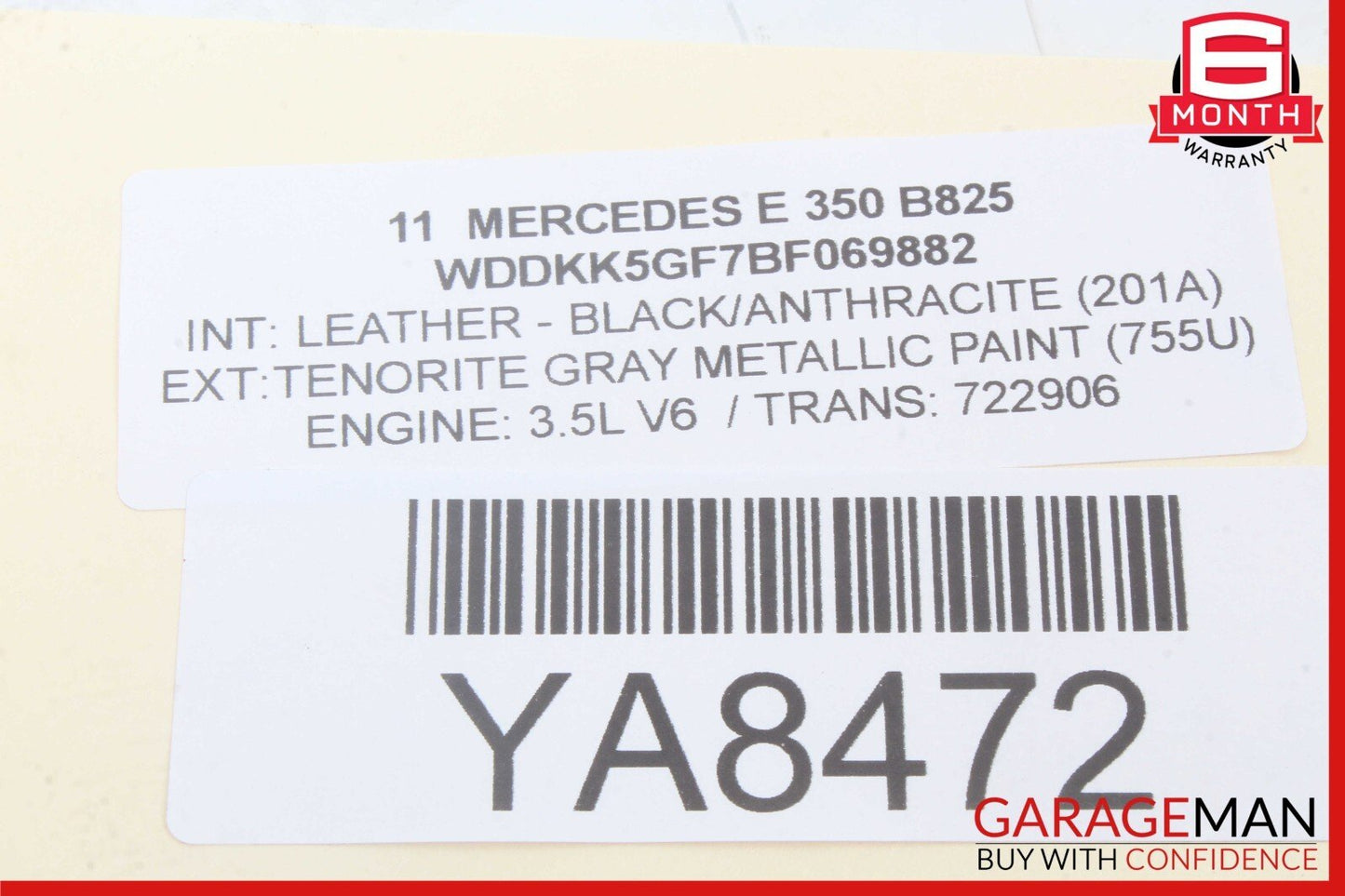 10-13 Mercedes W207 E350 CLS550 Parking Rear View Backup Back Up Camera OEM