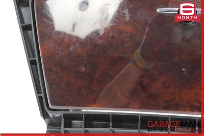 07-14 Mercedes CL550 CL63 AMG Center Console Ash Tray Ashtray Trim Assembly Wood