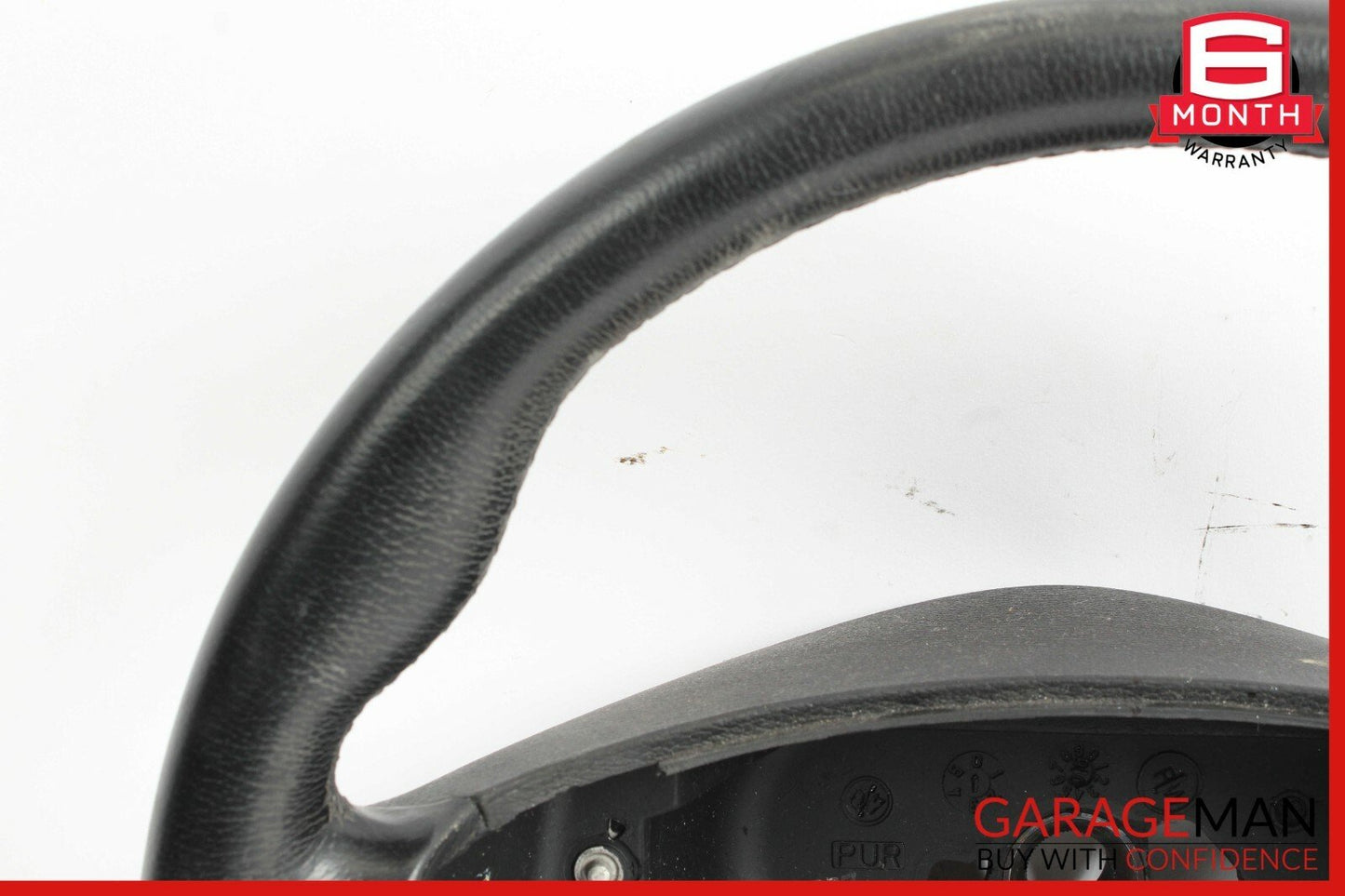 05-08 Mercedes W203 C230 SLK280 Sport 3 Spoke Steering Wheel Black OEM