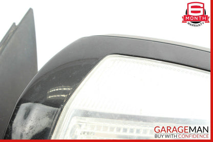 08-09 Mercedes W204 C280 C63 AMG Front Left Side Mirror Rear View Door Black