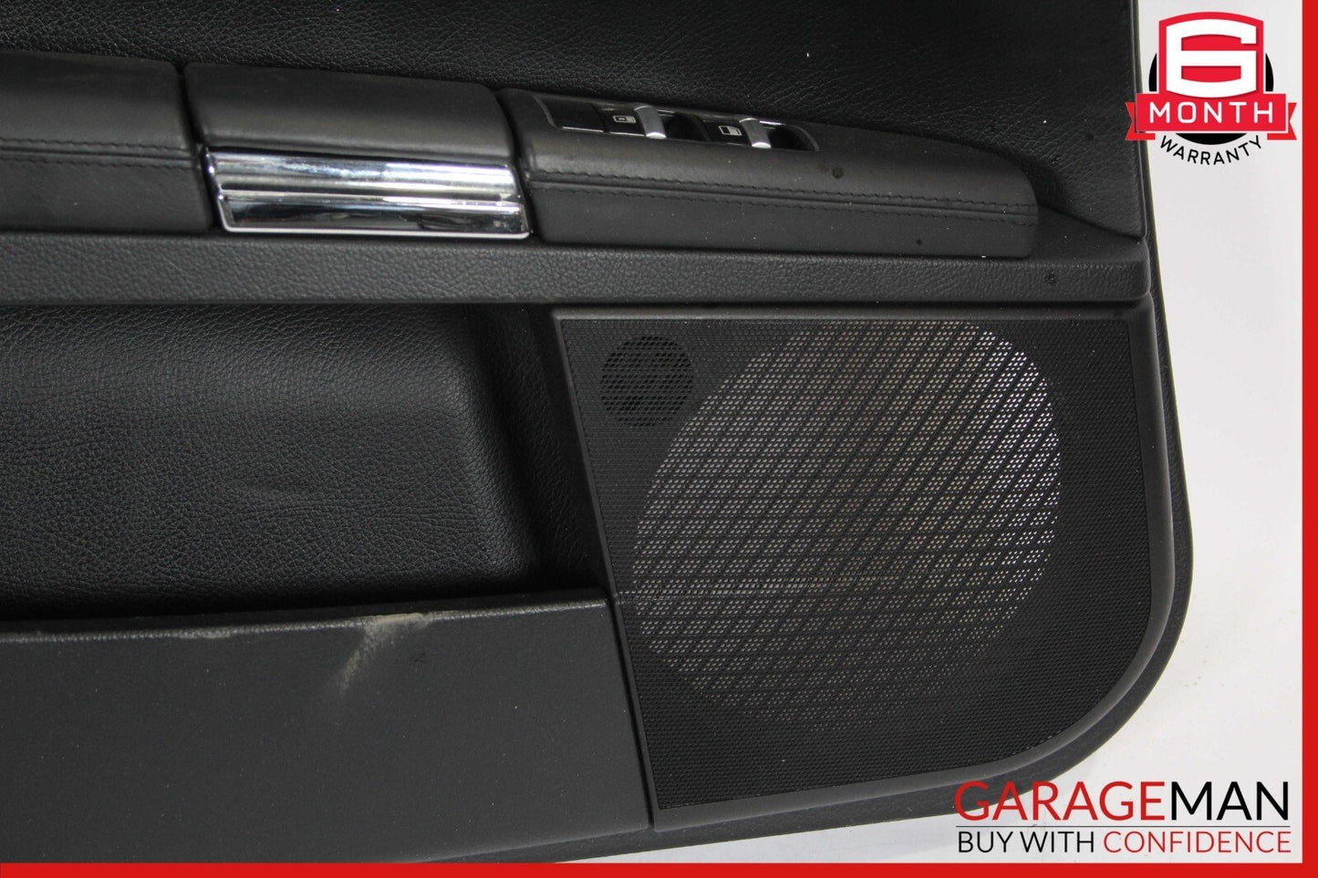 08-09 Mercedes W221 S63 AMG Rear Left Driver Side Door Panel Black OEM
