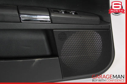 08-09 Mercedes W221 S63 AMG Rear Left Driver Side Door Panel Black OEM
