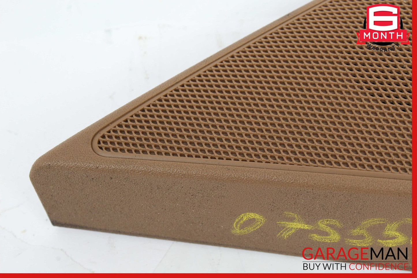 07-13 Mercedes W221 S500 S550 Front Left Side Door Tweeter Speaker Cover Brown