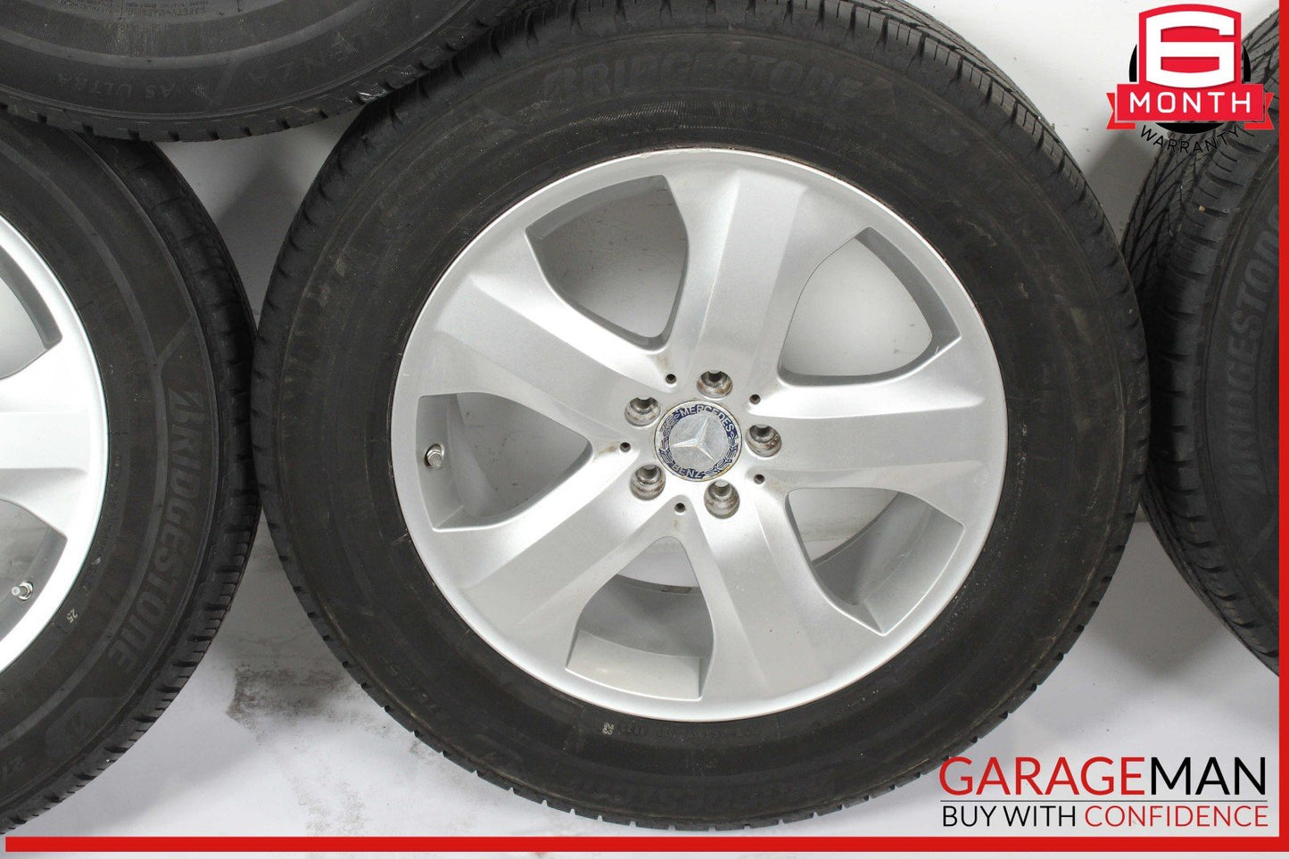 09-12 Mercedes X164 GL450 Complete Wheel Tire Rim Set 8.5Jx19H2 OEM