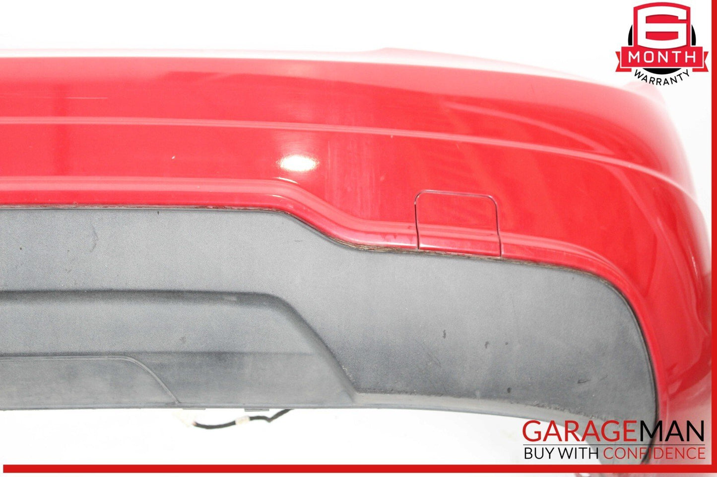 12-14 Mercedes W204 C250 Sport AMG Rear Bumper Cover Assembly Red OEM