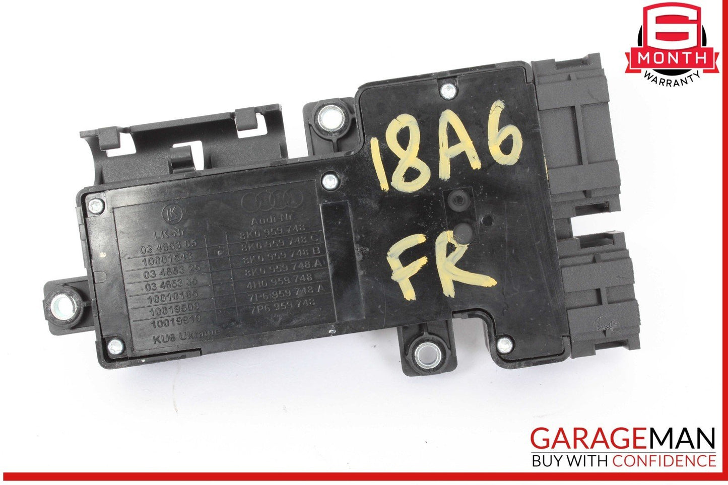 12-18 Audi A6 A7 Front Right Passenger Side Power Seat Adjustment Switch OEM