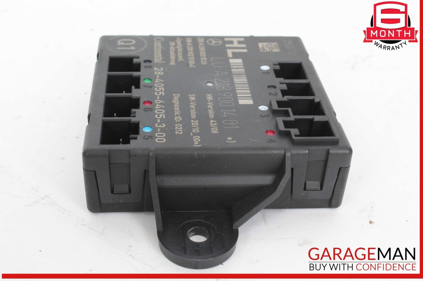 08-18 Mercedes W204 C250 Rear Left Side Door Control Module Unit OEM