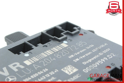 08-14 Mercedes W204 C300 C350 Sedan Front Right Side Door Control Module Unit
