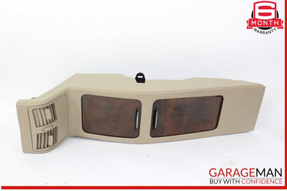 12-14 Mercedes W218 CLS550 CLS500 Rear Center Console Armrest Storage Beige OEM