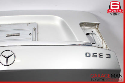 10-16 Mercedes W212 E350 E400 E550 Sedan Rear Trunk Lid Deck Shell Panel OEM