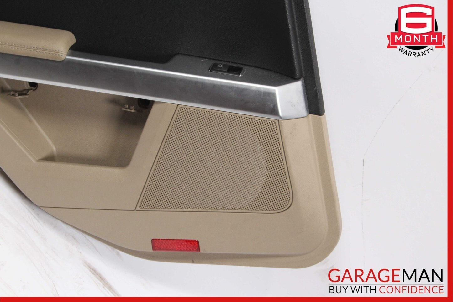 10-15 Mercedes X204 GLK350 Rear Left Interior Door Trim Panel Cover Brown