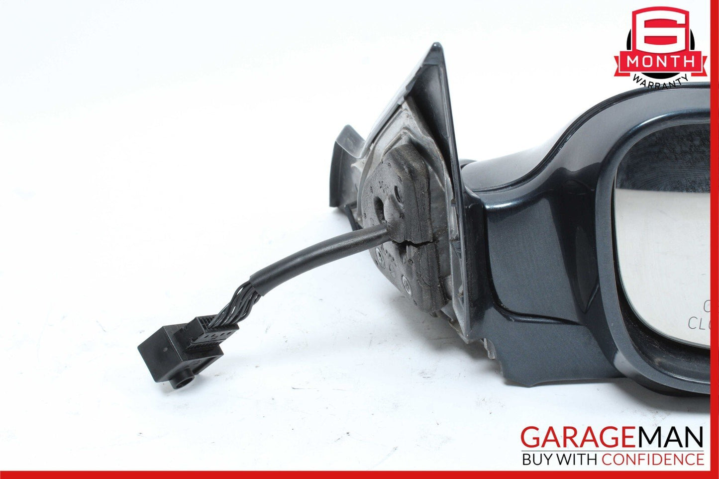 03-09 Mercedes W209 CLK55 AMG Front Right Side Mirror Door Rear View Green Black