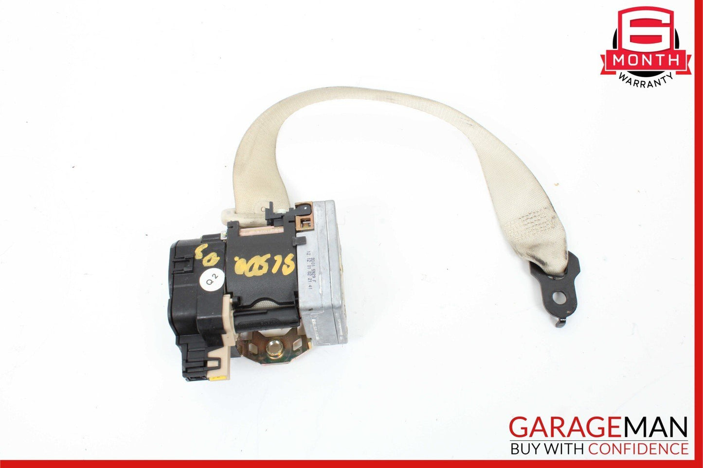 03-06 Mercedes R230 SL500 SL55 Right Side Seatbelt Seat Belt Retractor Gray OEM
