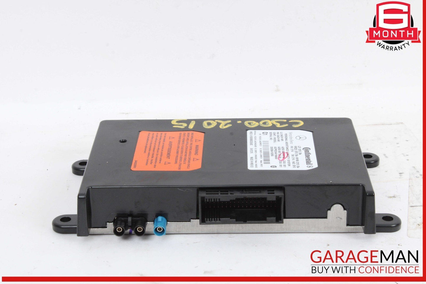 12-20 Mercedes W205 C300 4MATIC Communication Control Module Unit 2539004400 OEM
