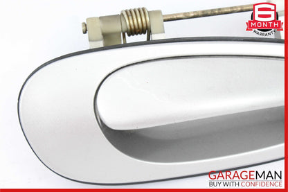 97-04 Porsche Boxster 986 Carrera 996 Front Right Exterior Door Handle Silver