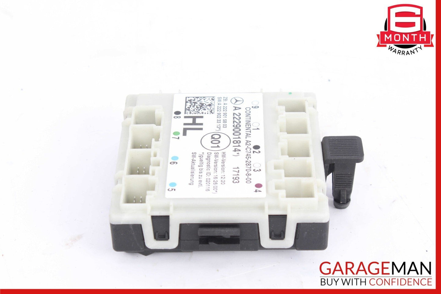 15-18 Mercedes W205 C350e C300 C400 Rear Left Side Door Control Module Unit OEM