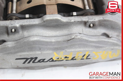14-19 Maserati Ghibli M157 Front Right & Left Brembo Brake Calipers Set of 2 Pc