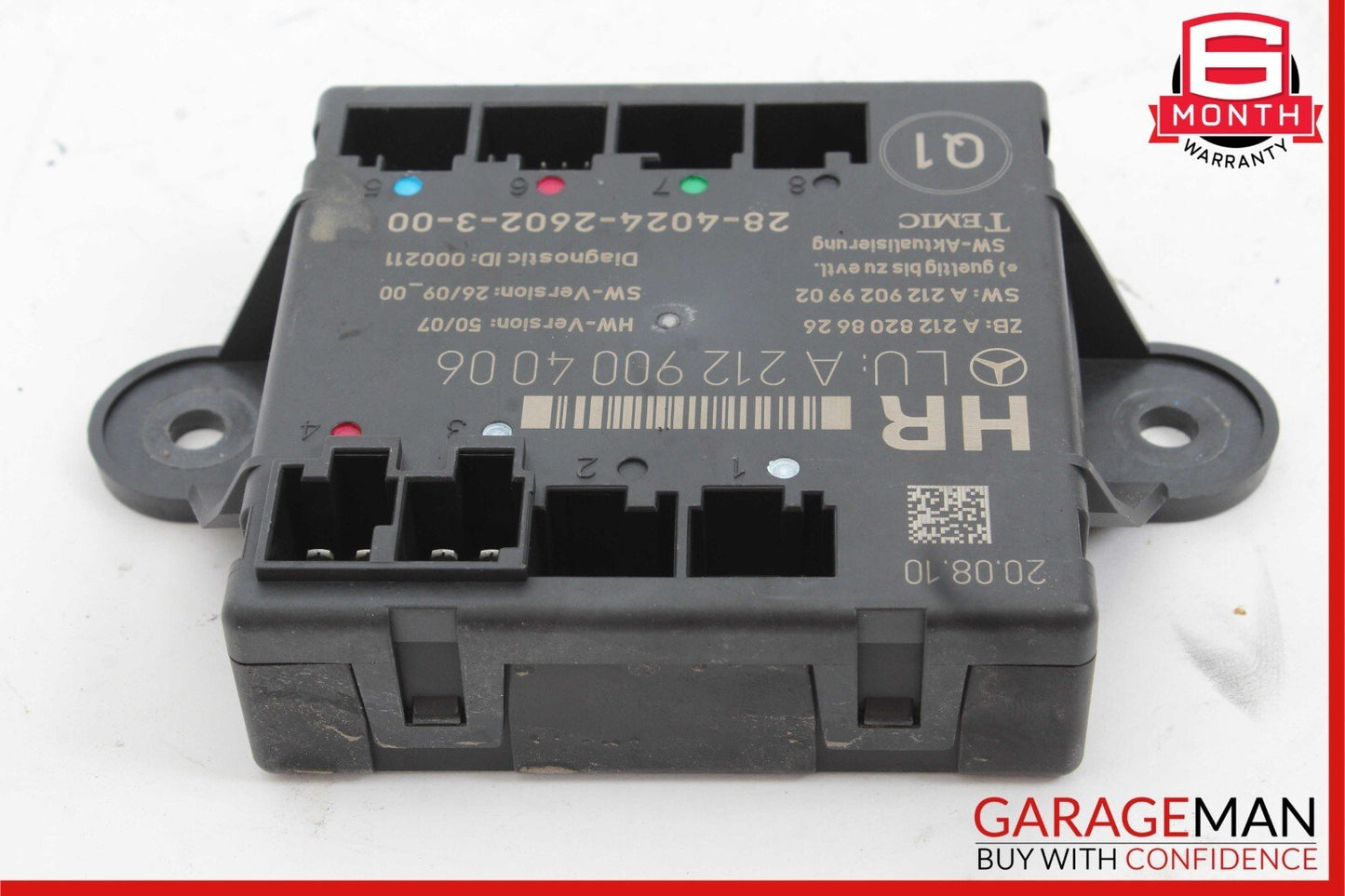 08-18 Mercede W204 C250 C300 GLK350 Rear Right Side Door Control Module OEM