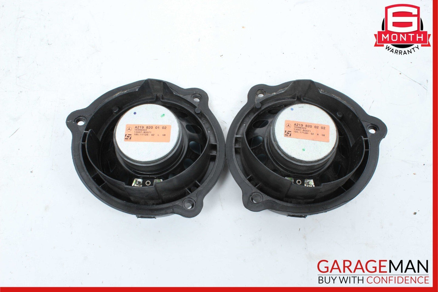 06-11 Mercedes W219 CLS550 Right & Left Side Door Sound Audio Speaker Speakers