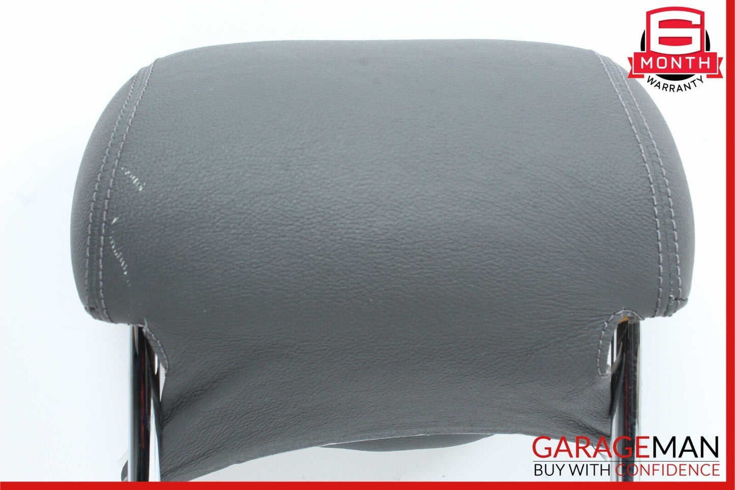 03-08 Mercedes R230 SL500 Front Left / Right Seat Headrest Head Rest Gray OEM