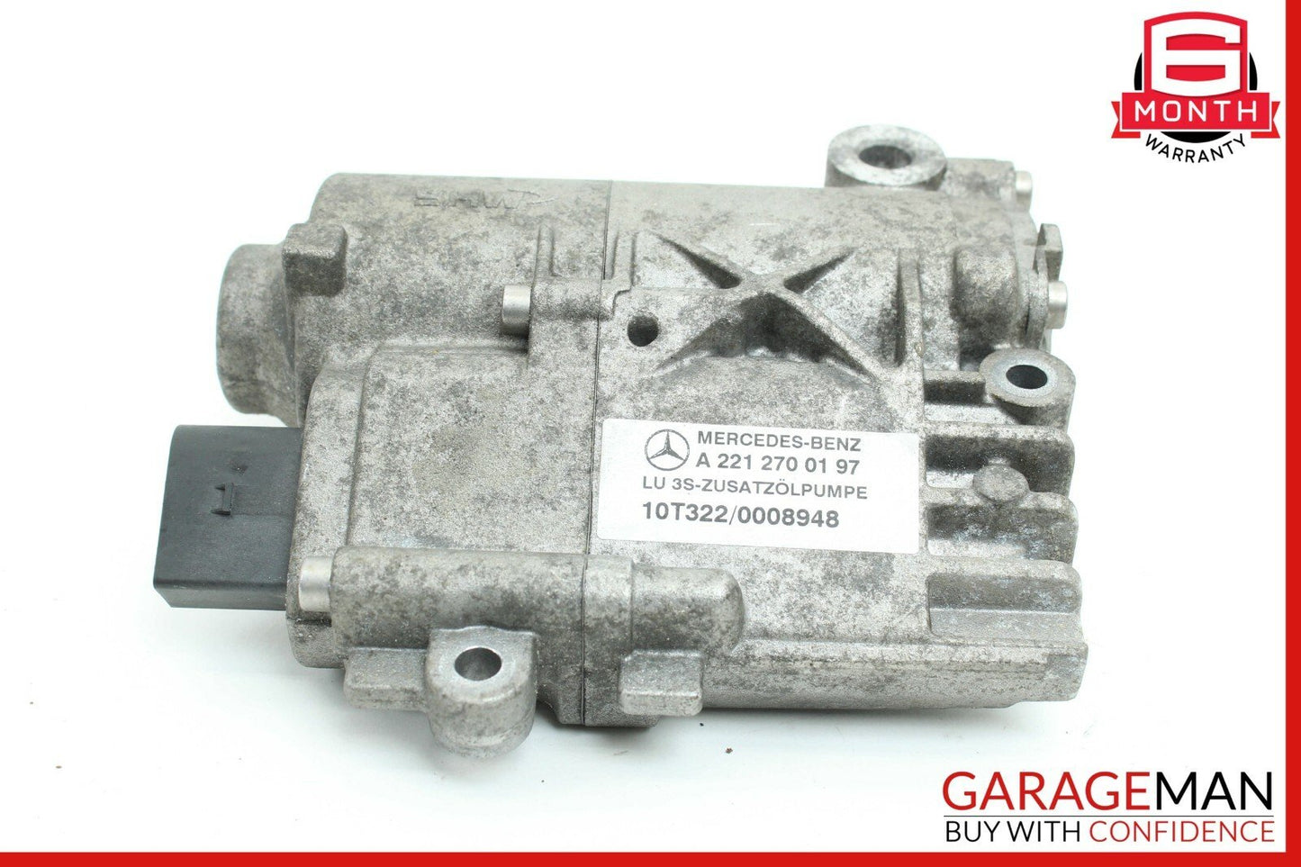 10-13 Mercedes W221 S400 Hybrid Transmission Auxiliary Oil Pump 2212700197 OEM