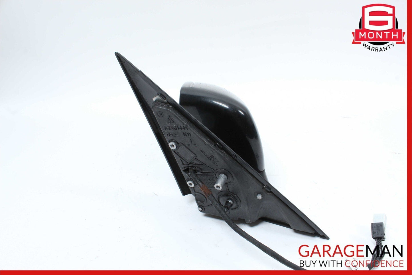10-12 Mercedes X204 GLK350 Left Driver Side Rear View Door Mirror Black OEM