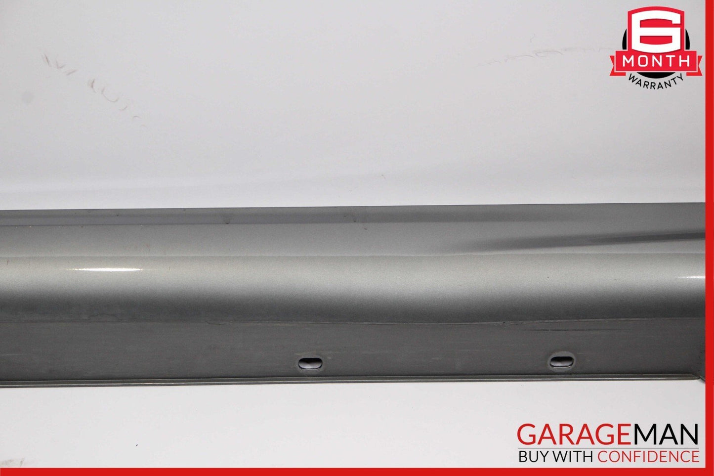 08-14 Mercedes W204 C300 C350 Left Side Skirt Rocker Moulding Cover Panel Silver
