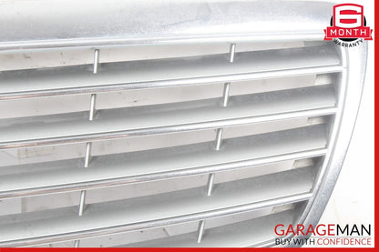 03-06 Mercede W211 E320 E500 E55 AMG Hood Radiator Grille Grill Chrome OEM
