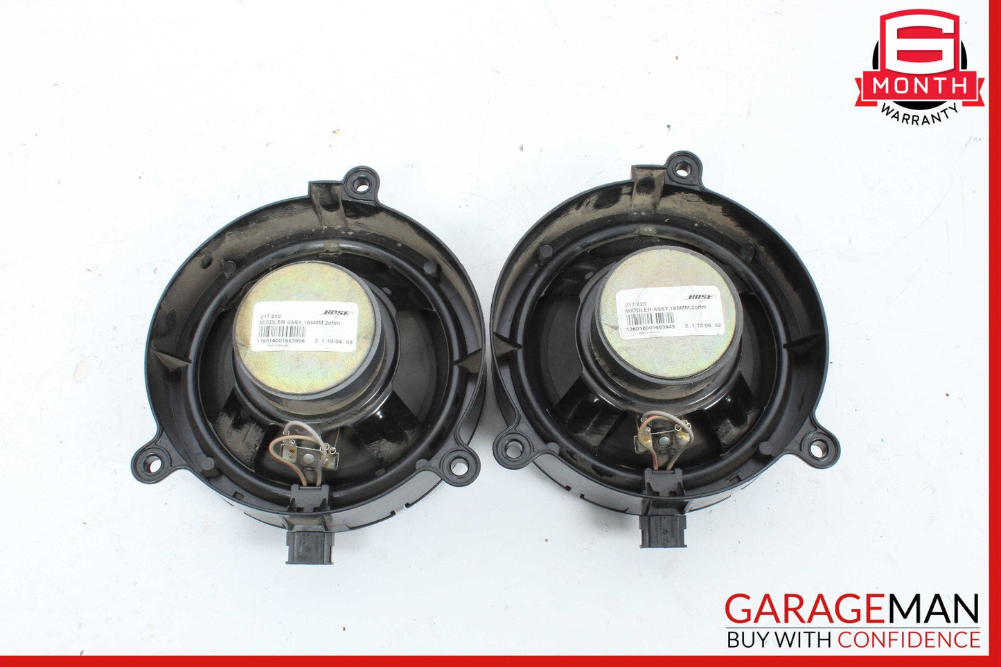 03-09 Mercedes W209 CLK320 Rear Left & Right Side Door Sound Speaker Set of 2