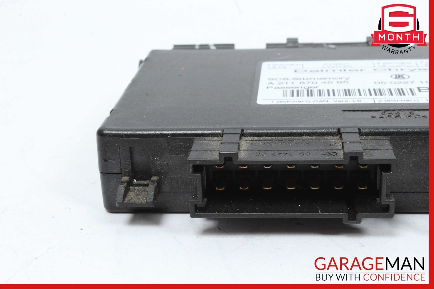 03-12 Mercedes ML350 GL450 CLS550 CLS63 AMG Front Right Seat Control Module
