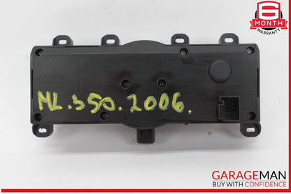 06-11 Mercedes W164 ML350 ML450 GL450 Rear AC Heater Climate Control Switch OEM