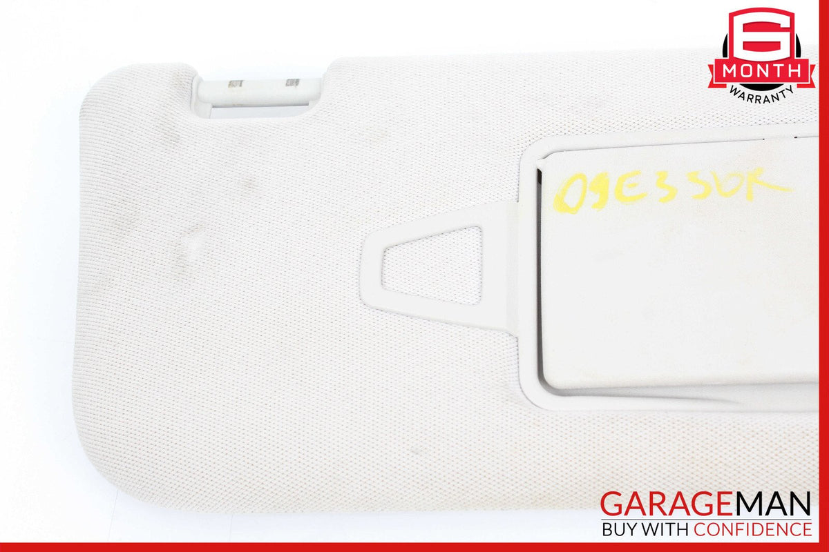 07-09 Mercedes W211 E350 E550 Sun Visor Shade Cover Sunvisor Right Side OEM