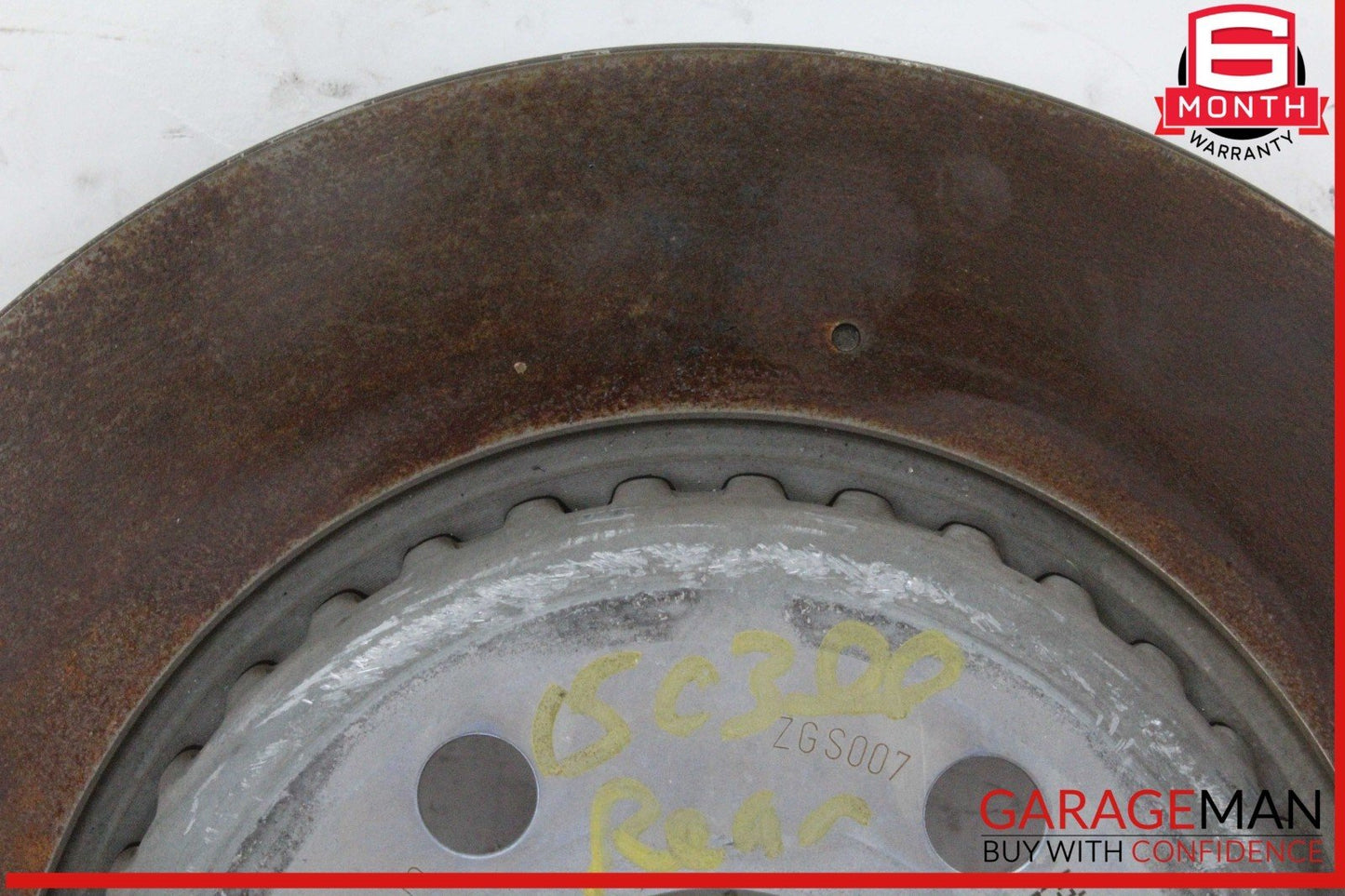 15-20 Mercedes W205 C300 Rear Right & Rear Left Side Brake Rotor Disc Set of 2