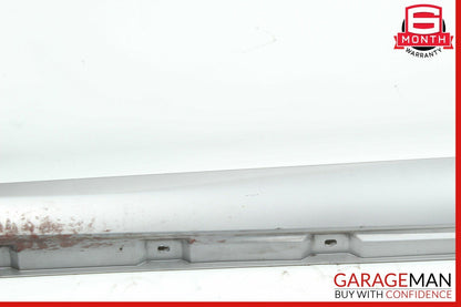 06-09 Mercedes W251 R350 R550 Left Driver Side Rocker Skirt Molding Panel Silver
