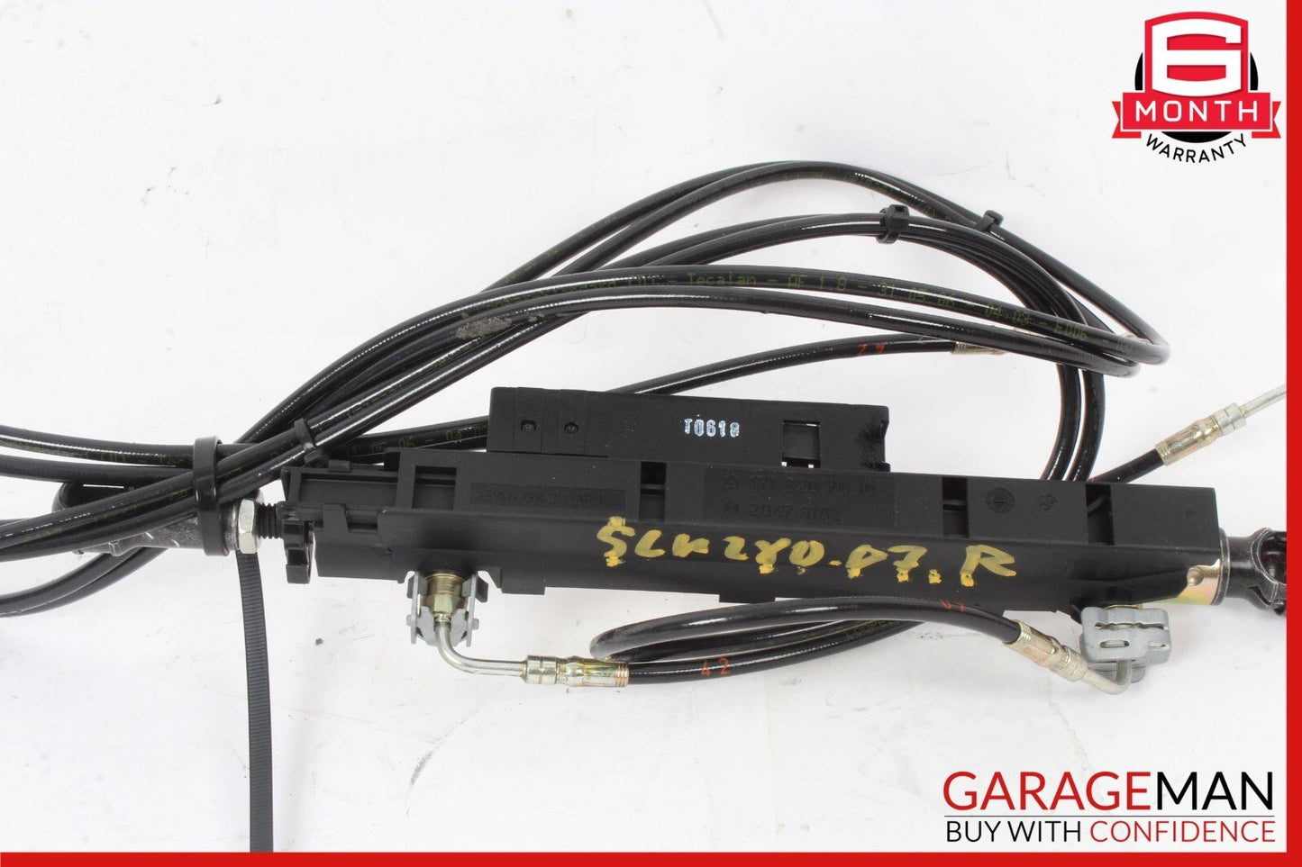 05-11 Mercedes R171 SLK280 SLK350 Rear Right Convertible Top Trunk Lid Cylinder