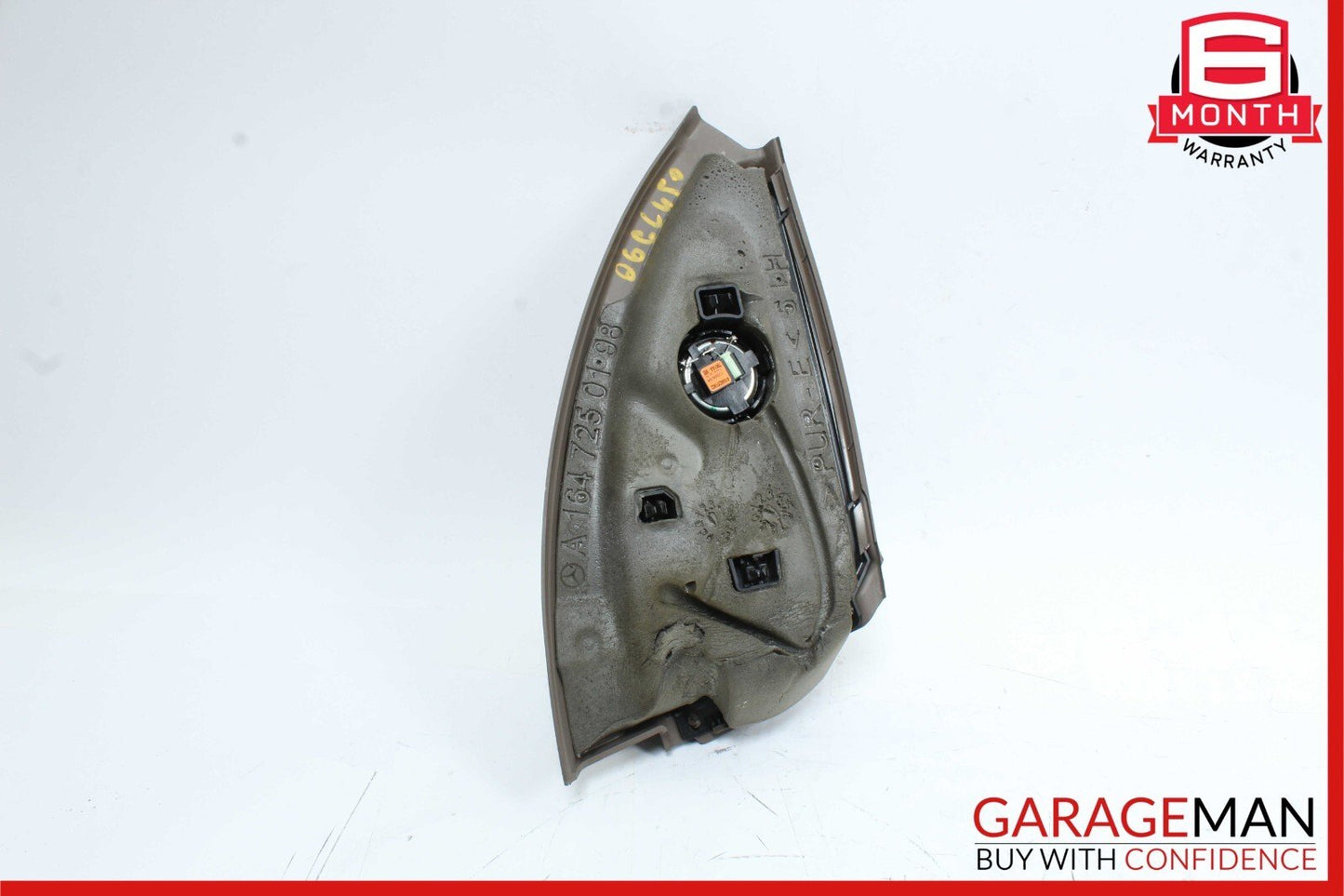 06-12 Mercedes X164 GL450 4MATIC Speaker Door Mirror Cover Left Side Brown OEM