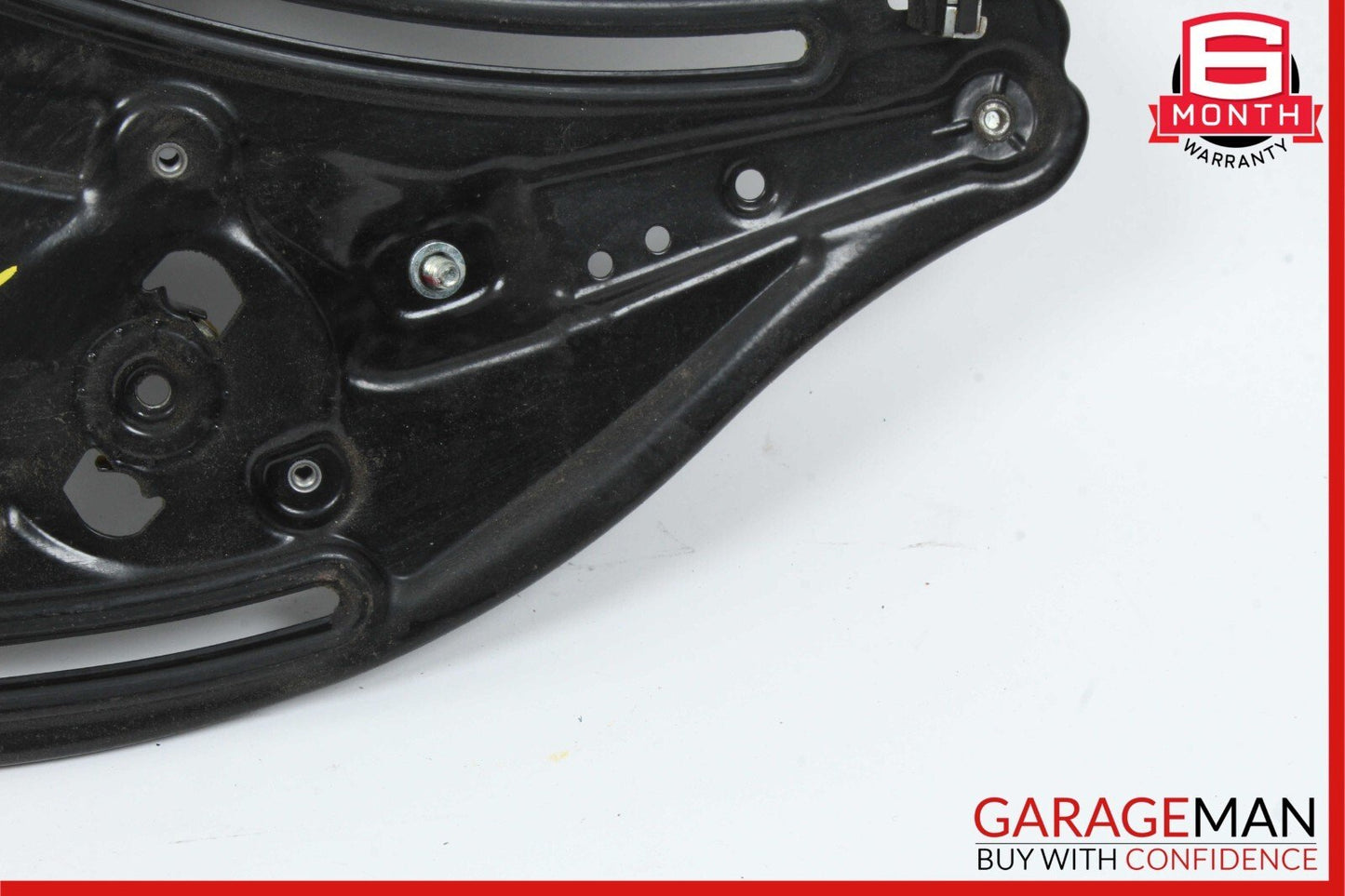10-16 Mercedes W212 E350 Rear Right Door Window Regulator Frame w/o Motor