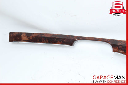 07-09 Mercedes W221 S450 S550 Front Dash Dashboard Center Trim Bezel Cover Wood