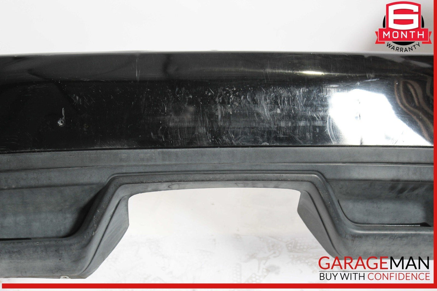 11-14 Porsche Cayenne 958 Rear Bumper Cover Panel Assembly Black OEM