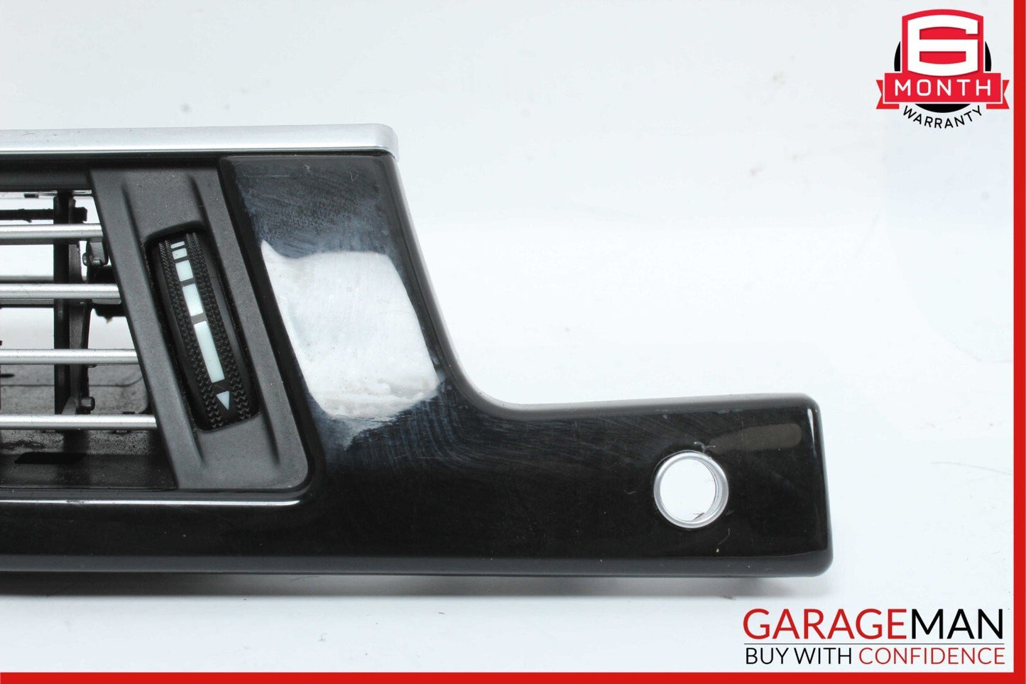 10-13 Mercedes W212 E350 Front Left Dashboard Dash AC A/C Air Vent Trim Wood OEM