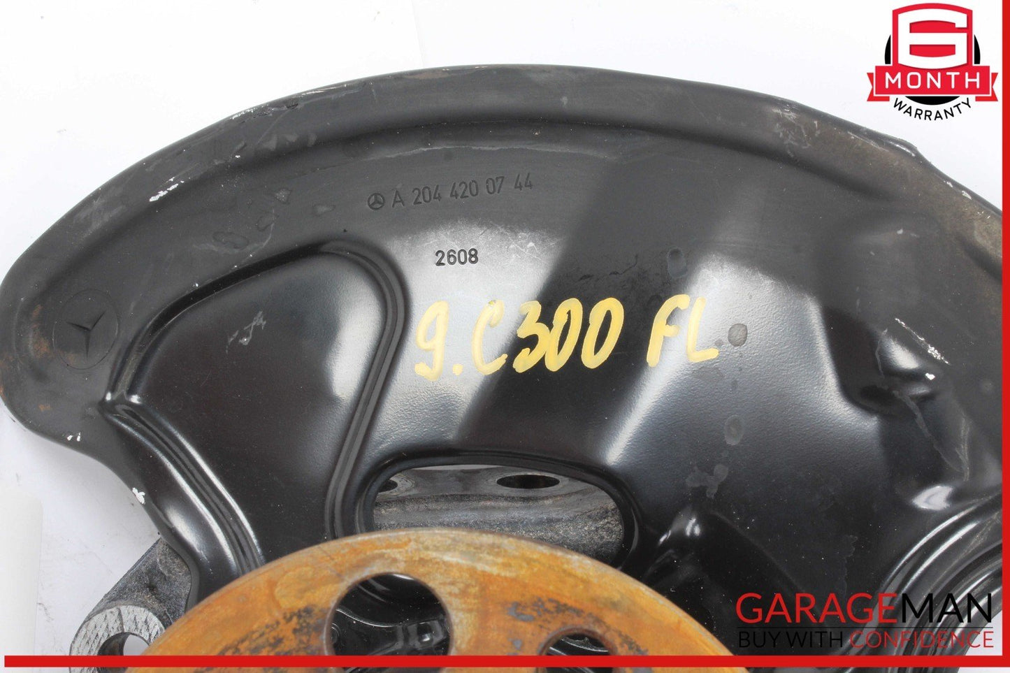 08-17 Mercedes W204 C300 C250 SLK350 Front Left Side Spindle Knuckle Hub OEM